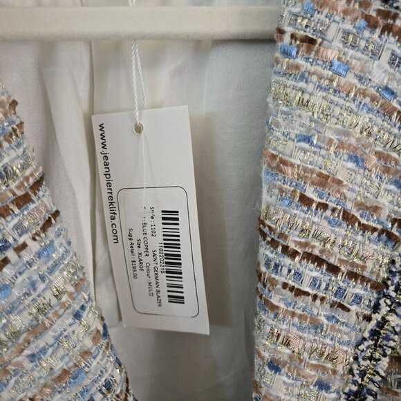 Jean Pierre Kilfa Paris NWT Saint Germain Blazer Bristol Designer Size XL - Picture 12 of 15